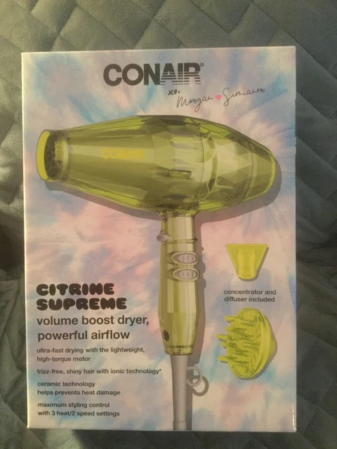 Conair X Morgan Simianer Citrus Supreme Volume Boost Dryer With Concentrator