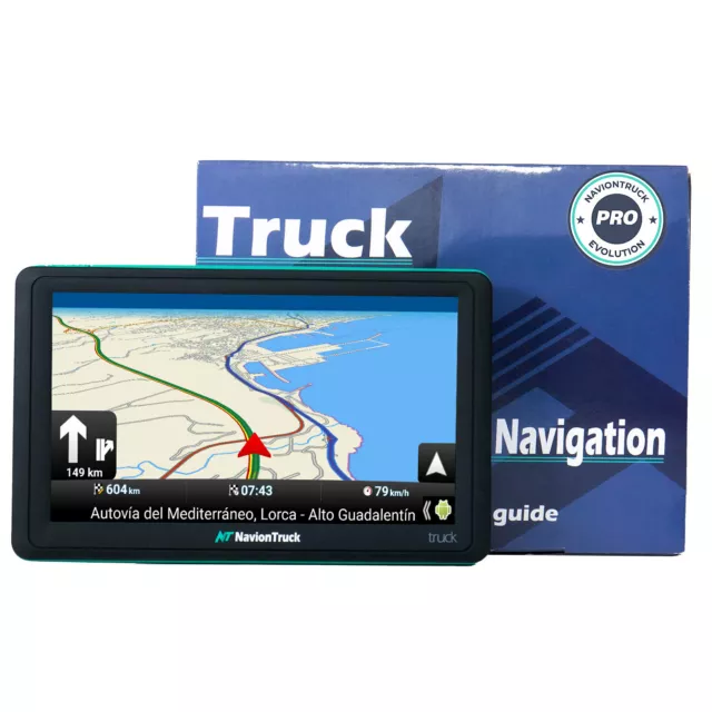 GPS para camión Navion X7 Truck PRO Evolution 32GB Bluetooth