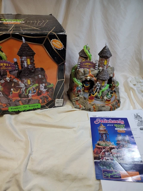 Lemax Spooky Tunnel of Terror Animated Lighted Retired 2018 Sku #84771 READ Lemax Spooky Tunnel of Terror Animated Lighted Retired 2018 Sku #84771 READ