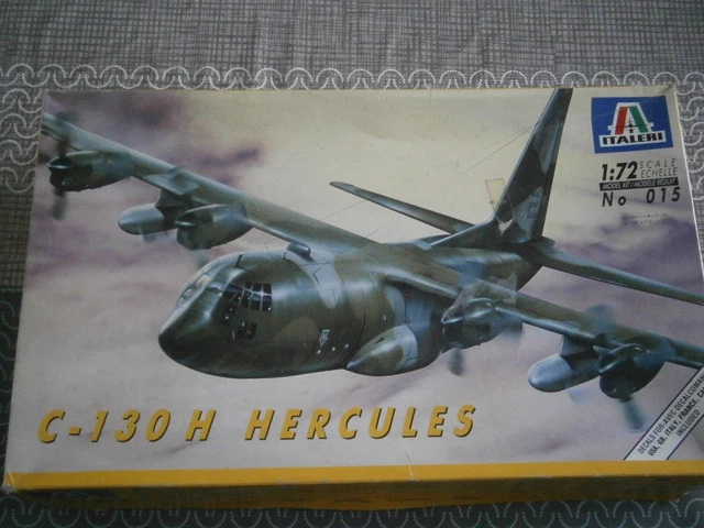 Maquette Avion Italeri C-130J Hercules PRM Edition - Échelle 1/72 - Neuf