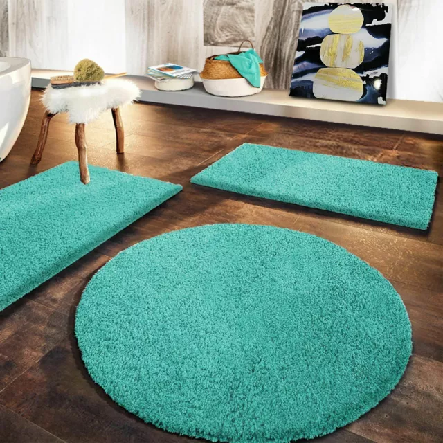 SKY Soft Aqua Badematte Badvorleger Badematte Duschvorleger Badläufer