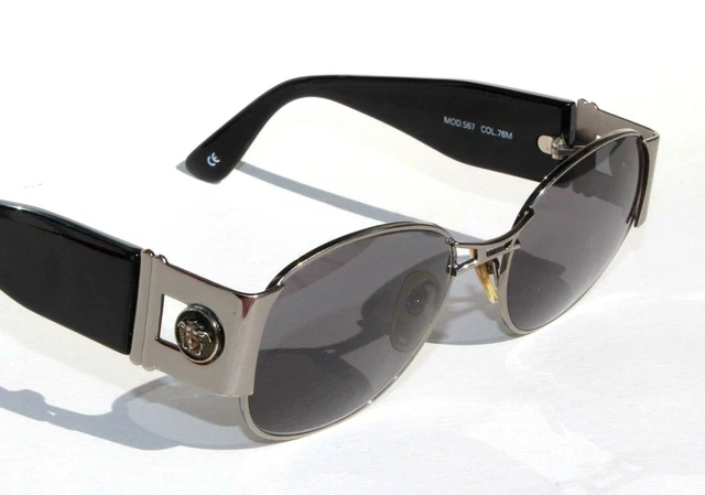Vintage VERSACE Mod. S67 cromato - rari occhiali da sole Medusa