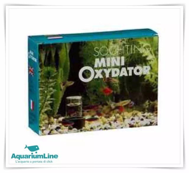 SHG Oxydator mini per acquari fino a 60 litri Produzione Ossigeno Acquario