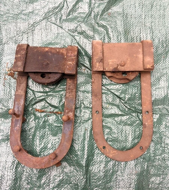 Antique  Barn Door Rollers Hangers