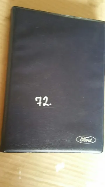 Betriebsanleitung Handbuch + Mappe Bordmappe Ford Fiesta  1995