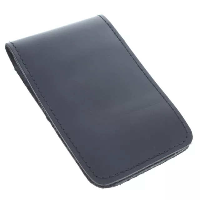 ASR Federal Leather 3x5 Standard Memo Book Cover - Plain Black