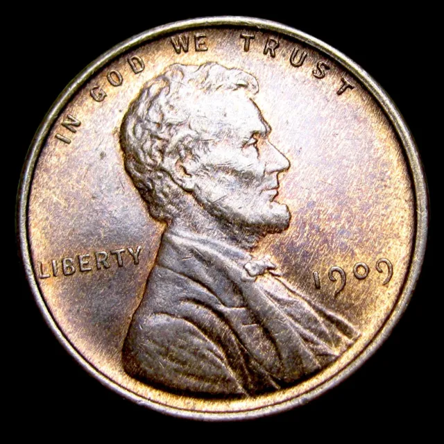 1909 Lincoln Cent Penny ---- Gem BU Coin ---- #AA703