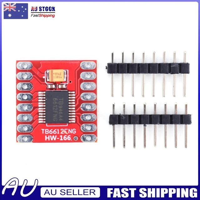 Produktbild von 2x TB6612FNG Dual Motor Driver Modul – DC/Stepper Treiber Mit MOSFET H-Brücke & Überlastschutz Für Arduino & Co.