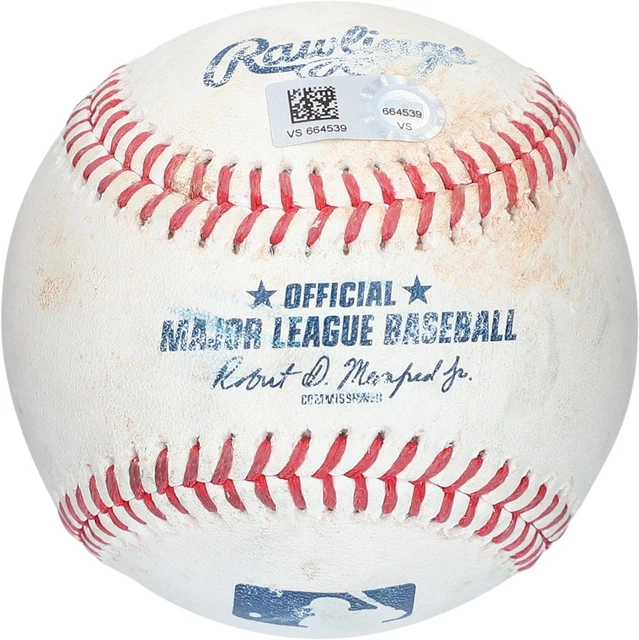 New York Yankees Game-Used Baseball vs. Washington Nationals on May 7, 2021