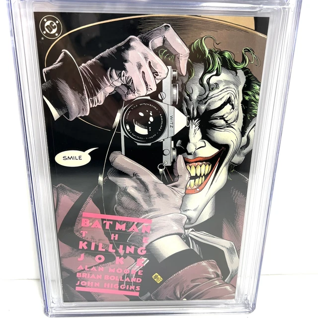 Batman: The Killing Joke CGC 9.8  2nd Printing White Pages DC Comics Alan Moore 3
