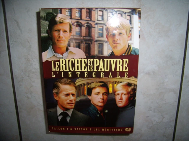 COFFRET DVD LE Riche Et Le Pauvre. Intégrale Saison 1 Et 2. 9 Dvd .Très