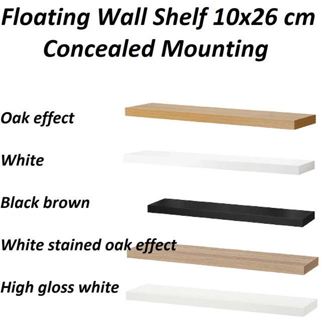 IKEA FLOATING WALL Shelf LACK Wall Storage Display Rack Home Off