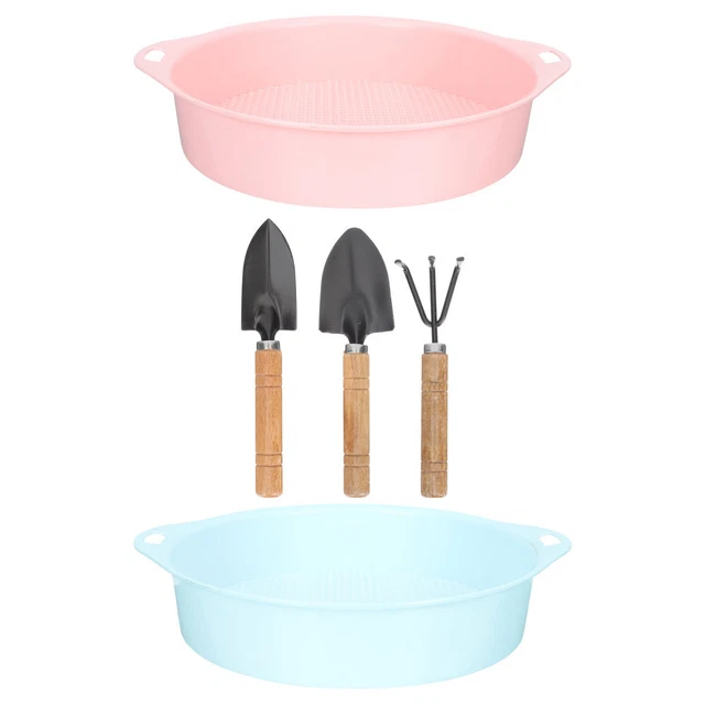 1 Set GardenTools Boden Filter Gartenarbeit Sieb Boden Sifter Boden Scoops