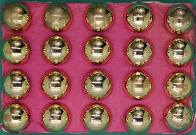 Boutons Anciens Collection Métal Doré 20 Mm - Lot De 1 à 10, Fabrication Française