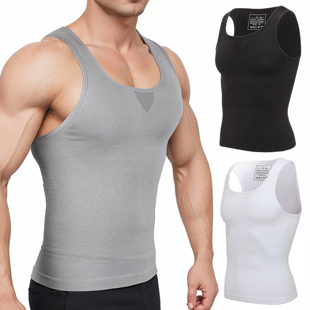 MEN COMPRESSION SHIRT Slimming Body Shaper Tummy Control
