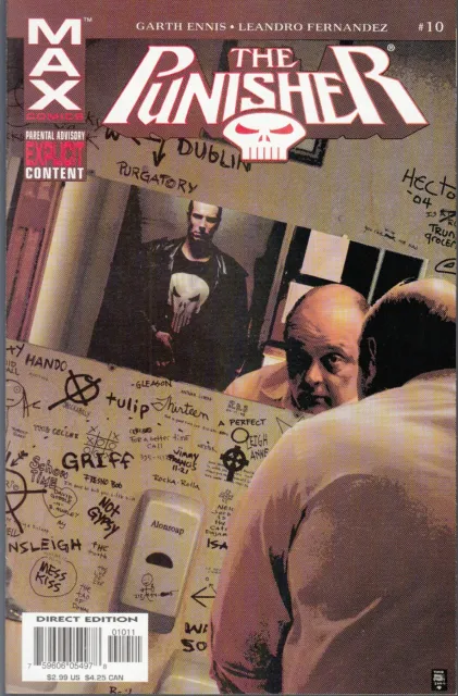 Punisher #10 2004 Marvel -Kitchen Irish P/4- Ennis/Fernandez...nm-