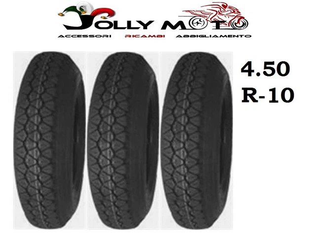 Pneumatico Deestone 4.50-10 Rinforzato 8 PR - Per Ape Piaggio MP501/MP601, Gomma M+S Omologata E4 - Foto 5