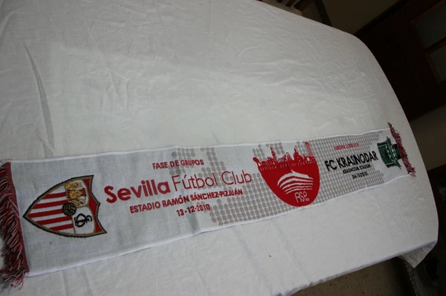 Écharpe Finale UEFA Cup 2007 – Espanyol Vs Sevilla FC, Collector Neuve