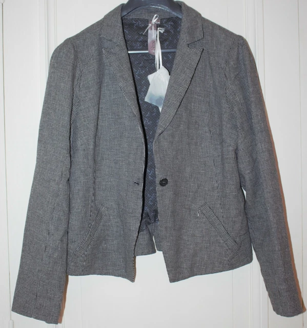 Veste Femme Pied-de-Poule So Soon Par Et Compagnie - Taille 46 - Neuve Avec Étiquettes
