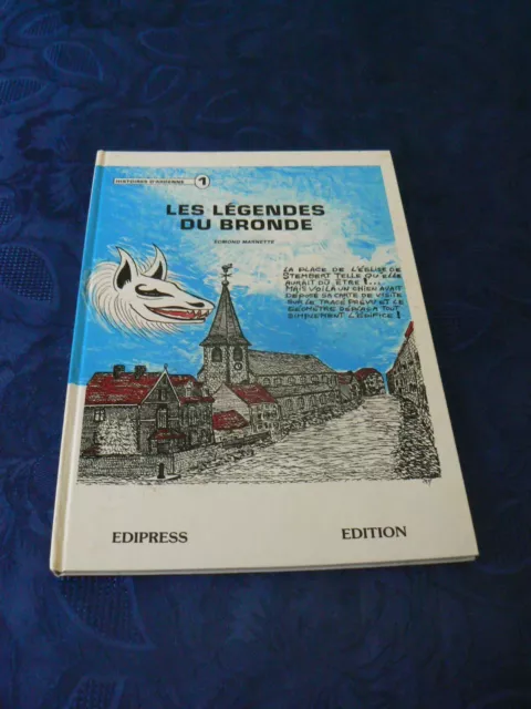 Rare Bd Legendes Du Bronde Histoires Ardenne 1 Marnette Edipress Bande Dessinee