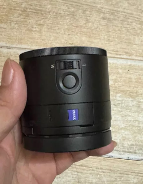 Sony QX-100 20.2MP Digital Camera Lens Carl Zeiss Black (Preowned)