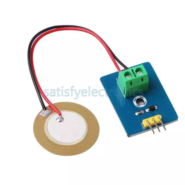 Analog Piezoelectricity Ceramic Piezo Vibration Sensor Module for Arduino