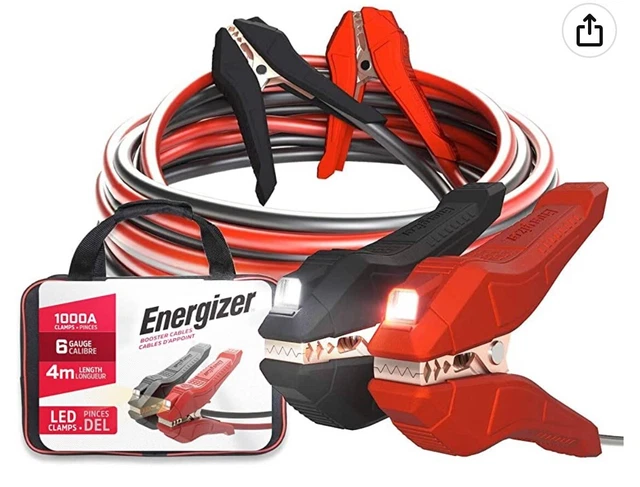 Energizzatore 4 Metri Cavi Salto 6Gauge 1000A