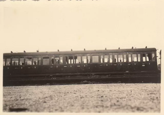 ORIG. FOTO Waggon Personenwagen 3.Klasse  ca.7x10 (G1170)