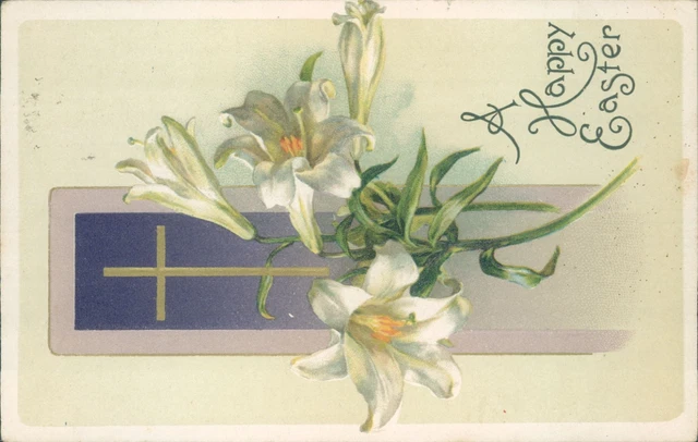Easter happy cross floral Wildt and kray