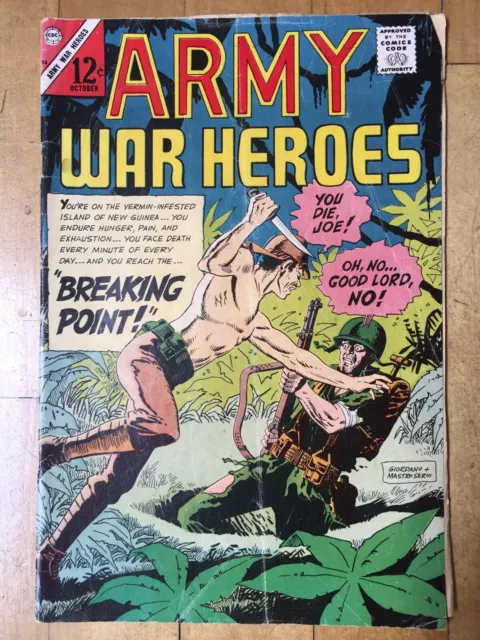 ARMY WAR HEROES 1966 issue #16 CHARLTON COMICS