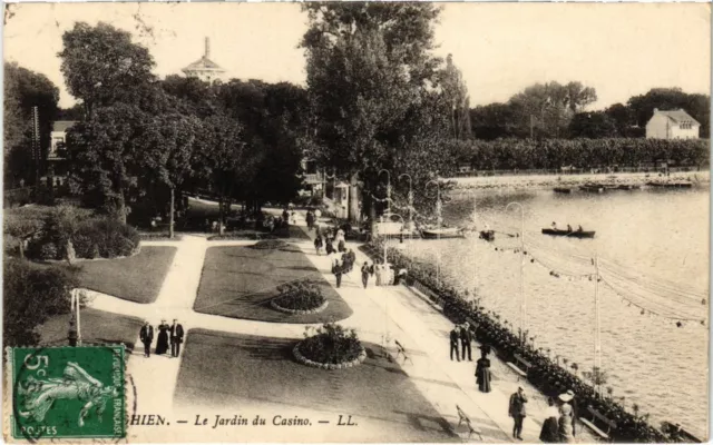 CPA Enghien les Bains Le Jardin du Casino FRANCE (1333034)