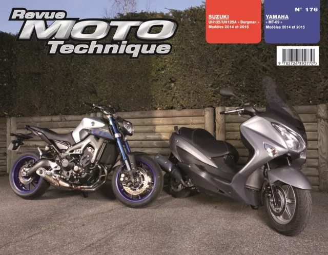 Burgman MT09 Revue Technique moto Yamaha Suzuki Etat - NEUVE PORT Reduit France