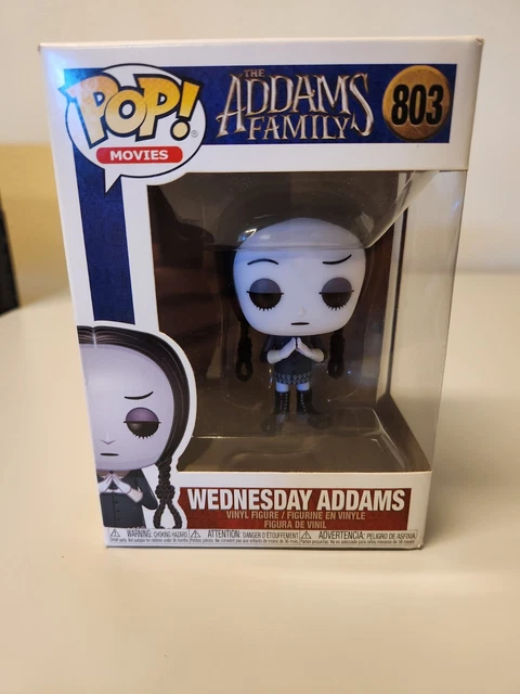 Funko Pop! The Addams Family  803  Wednesday Addams Vaulted - Brand New READ