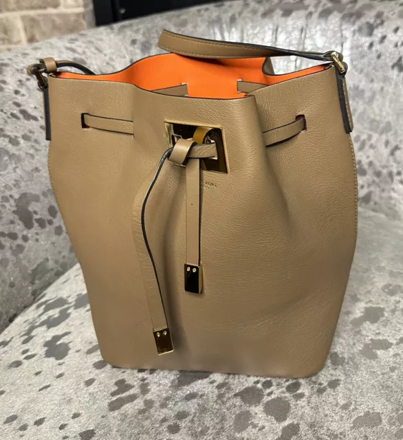 Michael Kors Collection - Miranda Bucket Bag - Tan