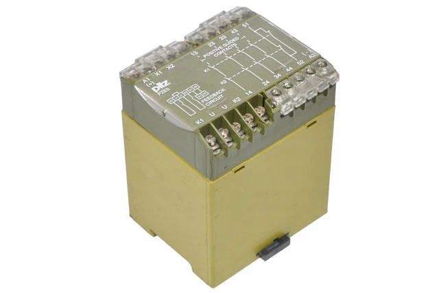 PILZ PZE 5 relay 24 V DC 4S1O, 474910 / #G S0TE 2182