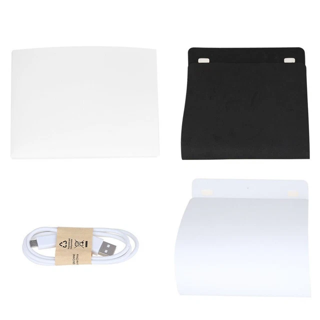 Foto caja de luz fotografía de fondo Lightroom luz portátil D4V9