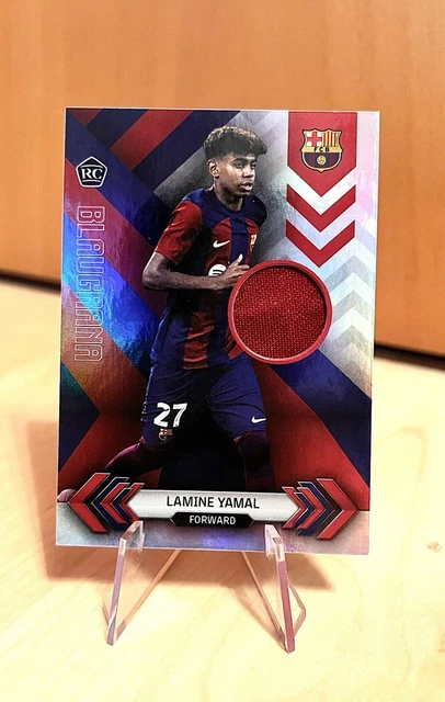 TOPPS/LAMINE YAMAL/RELIC/PATCH/FC BARCELONA Team Set/Player Worn EUR 85 ...