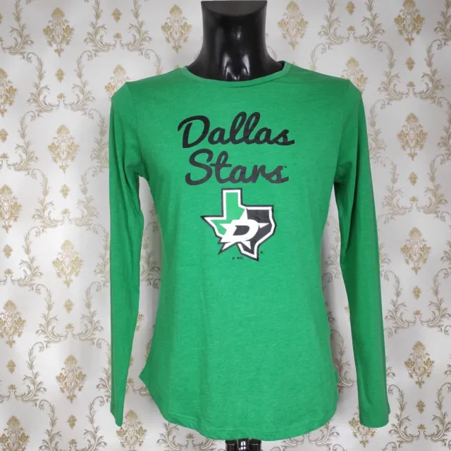 T-Shirt Ufficiale Slim Fit A Maniche Lunghe Con Logo Sul Petto Dallas...