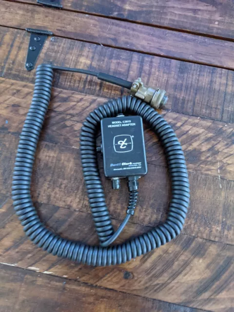 David Clark C3019 Headset Adaptor