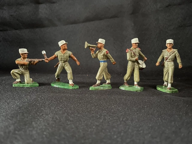 Figurine Soldat Starlux 1re Génération – Jouet Ancien De Collection