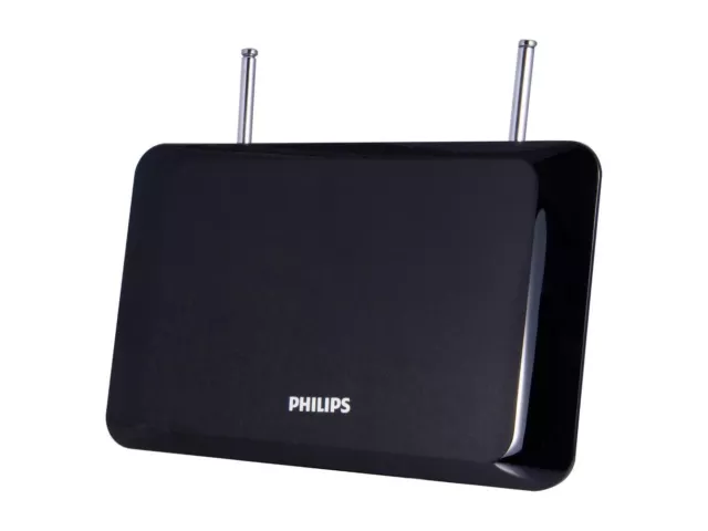 PHILIPS FLAT PANEL HD Passive Antenna - Black $9.00 - PicClick