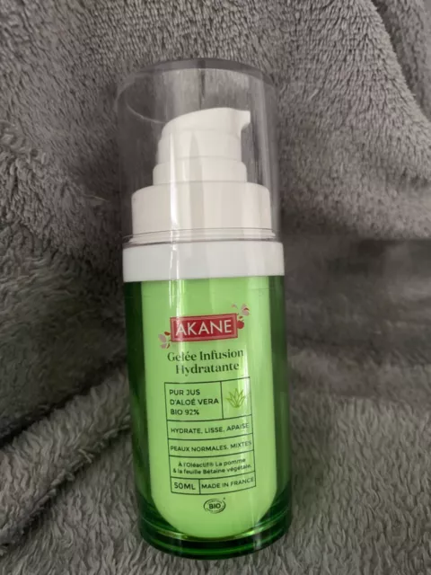 akane gelee infusion hydratante pur jus d’aloe vera bio 92%