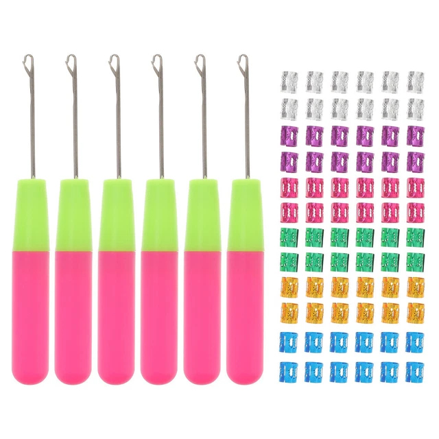 106 Pcs Ago All'uncinetto Treccia All'uncinetto Set Maglia Accessori