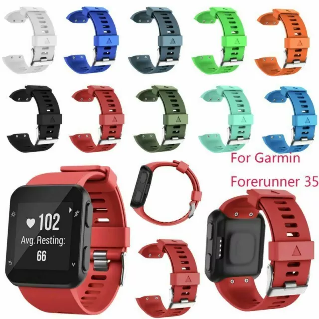 Silicone Bracelet Montres Bande Poignet Strap Pour Garmin Forerunner 35 Watch