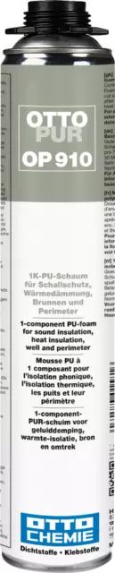 Bauschaum Ottopur OP 910 1K Dosierschaum Pistolenschaum 750 ml PU Schaum