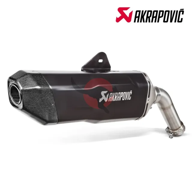 Tuyau D'Échappement [AKRAPOVIC] Titane Noir BMW F 800 GS (2024)