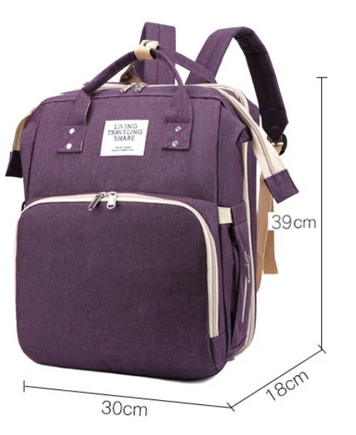 Baby Diaper Nappy Changing Backpack Set Mummy Large Multi-Function Travel Bag