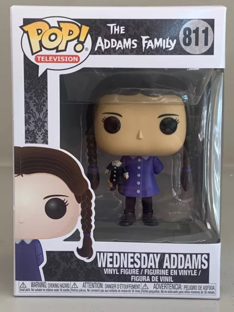 Funko Pop! Television WEDNESDAY ADDAMS 811 The Addams Family w/ PROTECTOR
