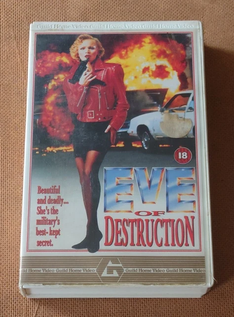 EVE OF DESTRUCTION | VHS | PAL | Rental | Guild Home Video £24.99 ...