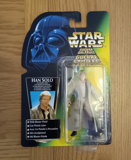 Star Wars Power of the Force Modellino Han Solo Endor Gear 3,75 pollici